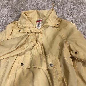 Danskin Pale Yellow Windbreaker (vintage)